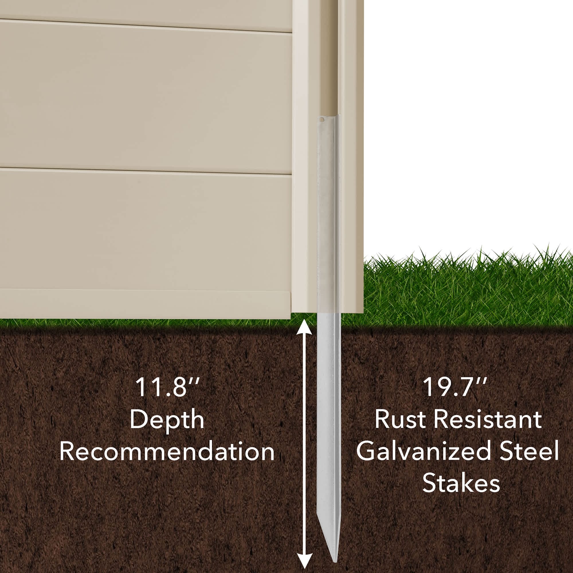 Casafield PAT-ENC-A91-H42T Garden-Utility-Fencing - View #5