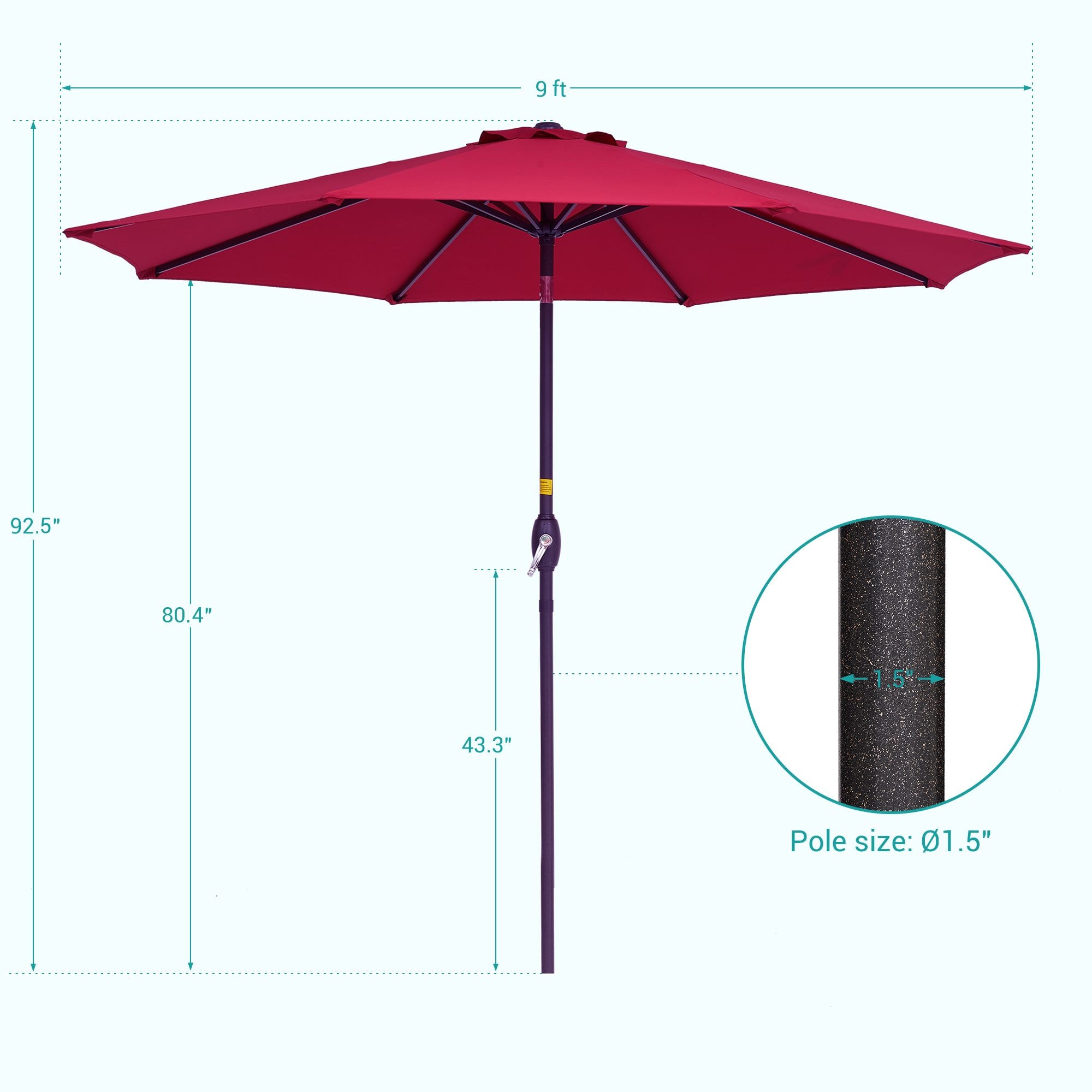 ACEGOSES LW-09R Umbrellas-2 - View #2