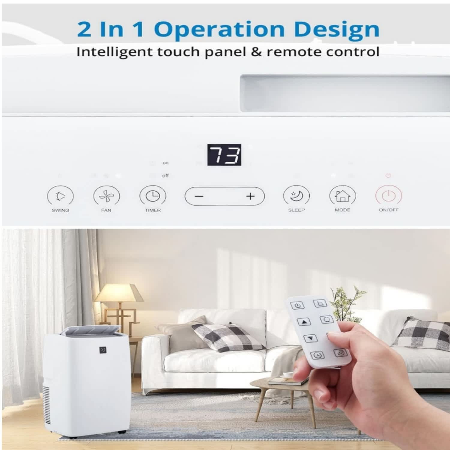 Qeetex LSHQQPHO-10I2J5VV Portable-Air-Conditioners - View #2
