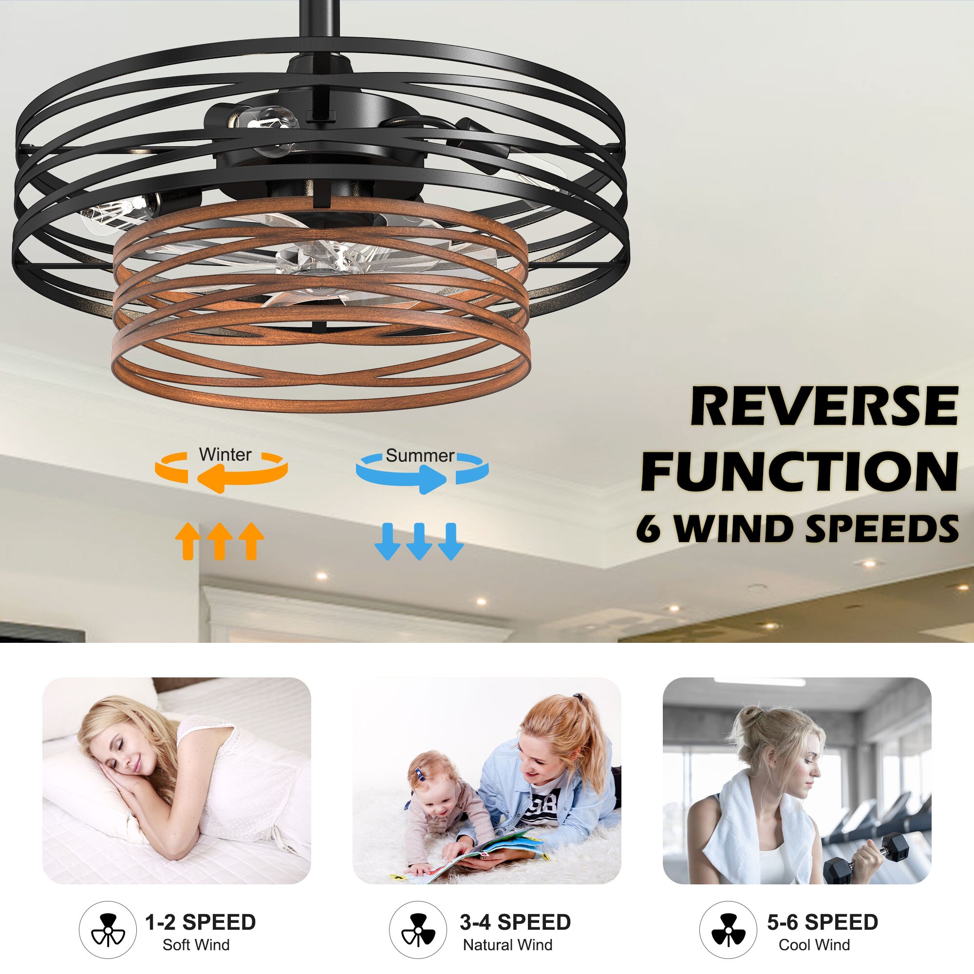 Oaks Decor DC2029 Ceiling-Fans - View #7