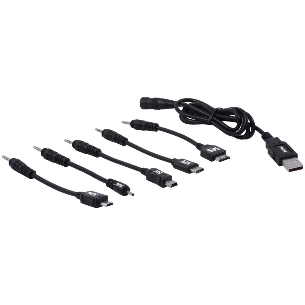 MobileSpec MBS06882 3-ft USB 2 Usb-C Black Cable