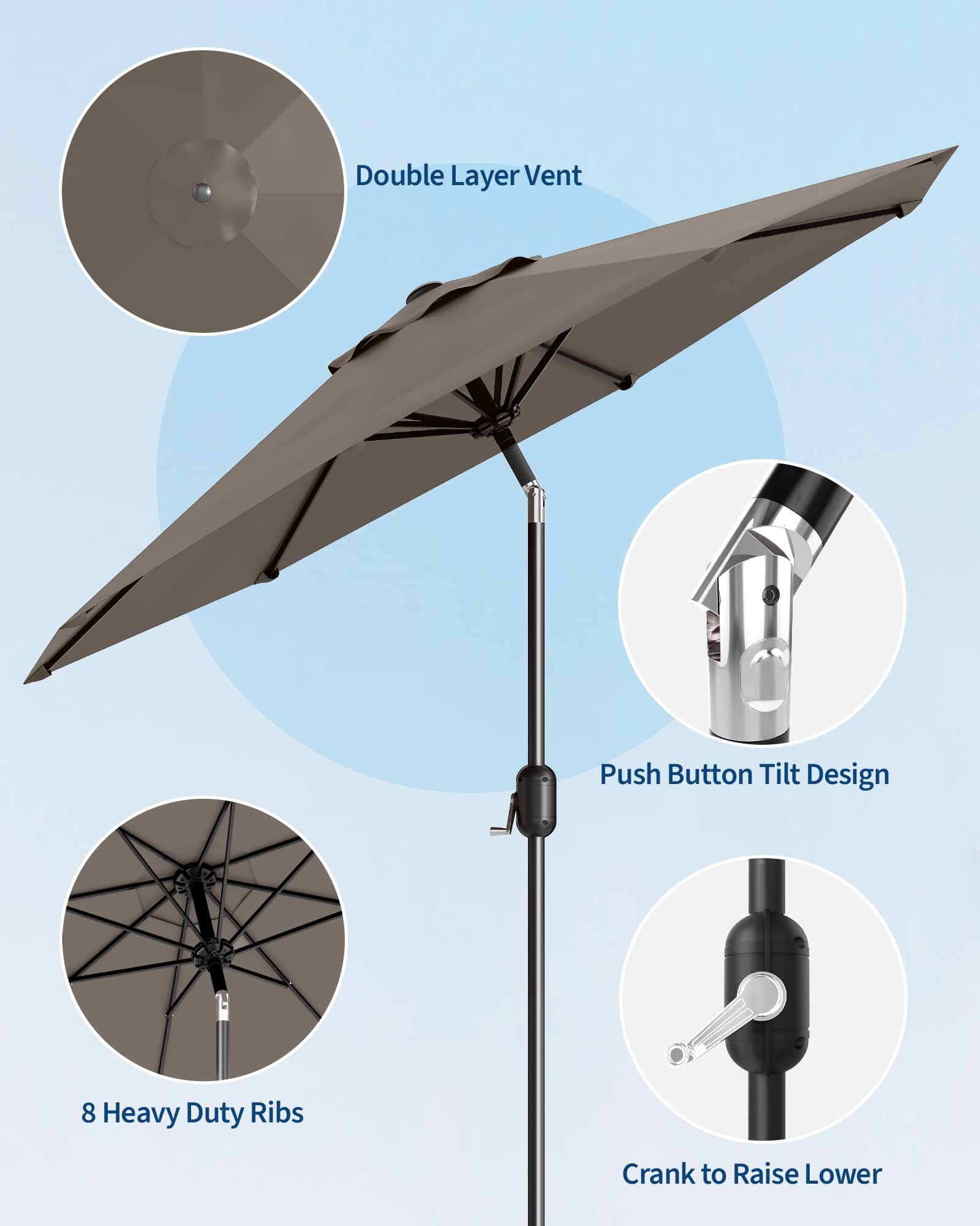 Qeetex SQY-PPG-333JT8DH Umbrellas-2 - View #4