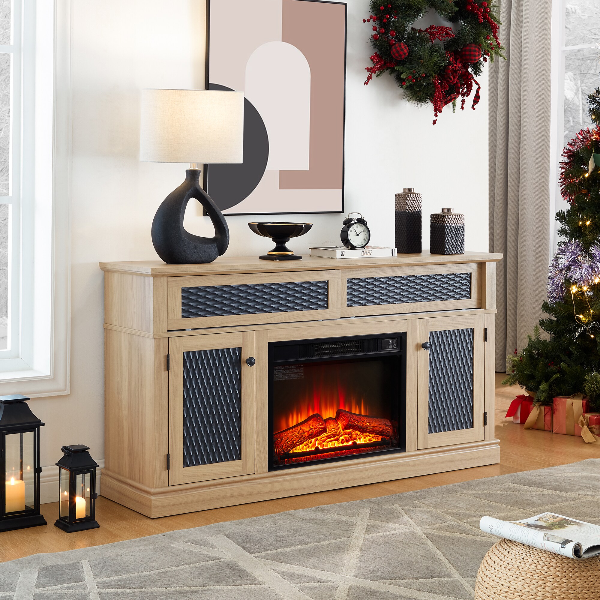 Bybafun YC1600081 Electric-Fireplaces - View #2