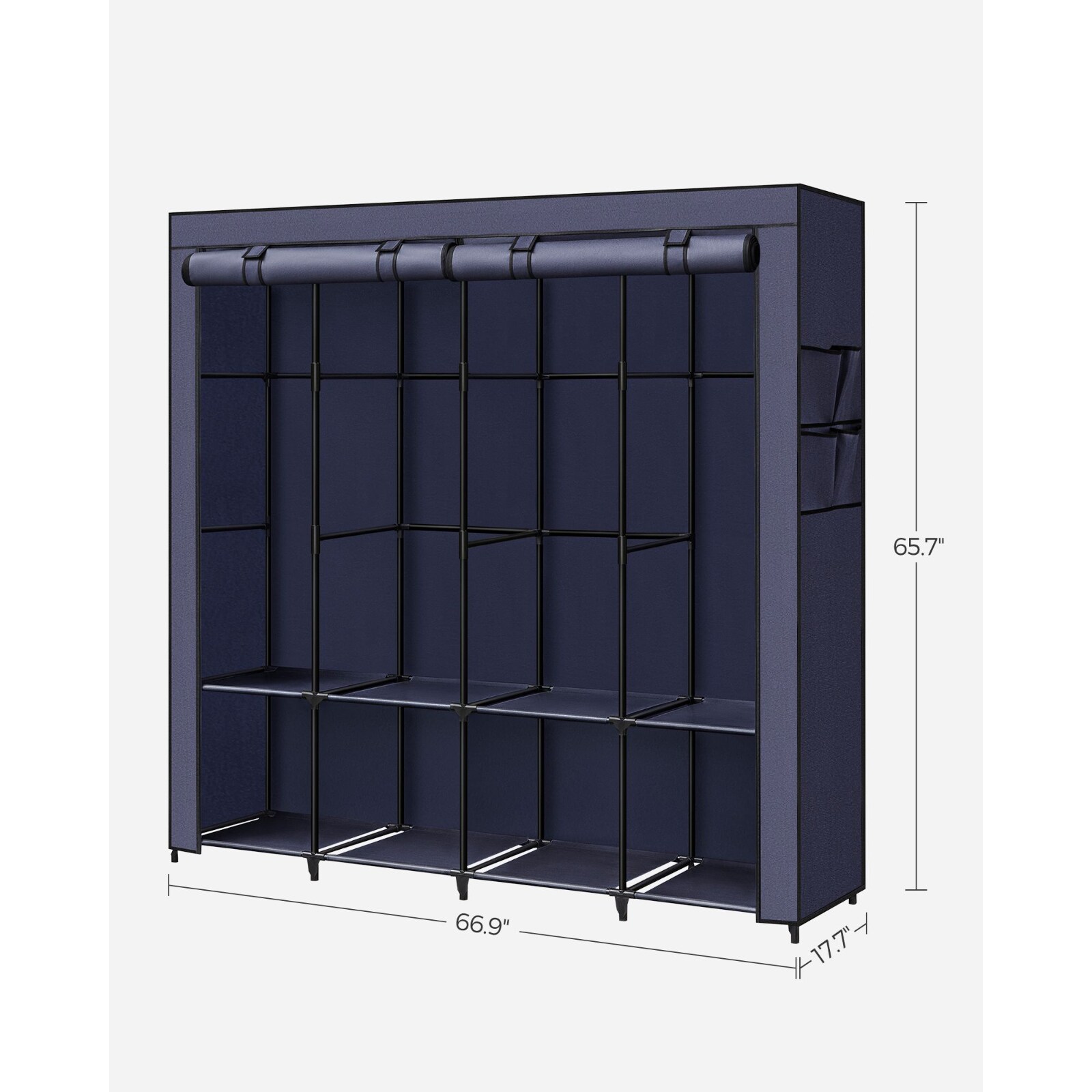 Slickblue D-SM-20I490GYRU Garment-Racks - View #3