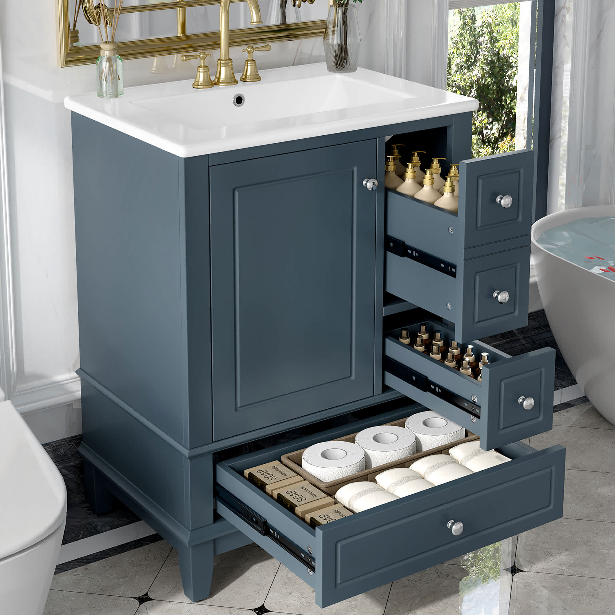 Misty Moon LW0402-296567C Vanity-Tops - View #2