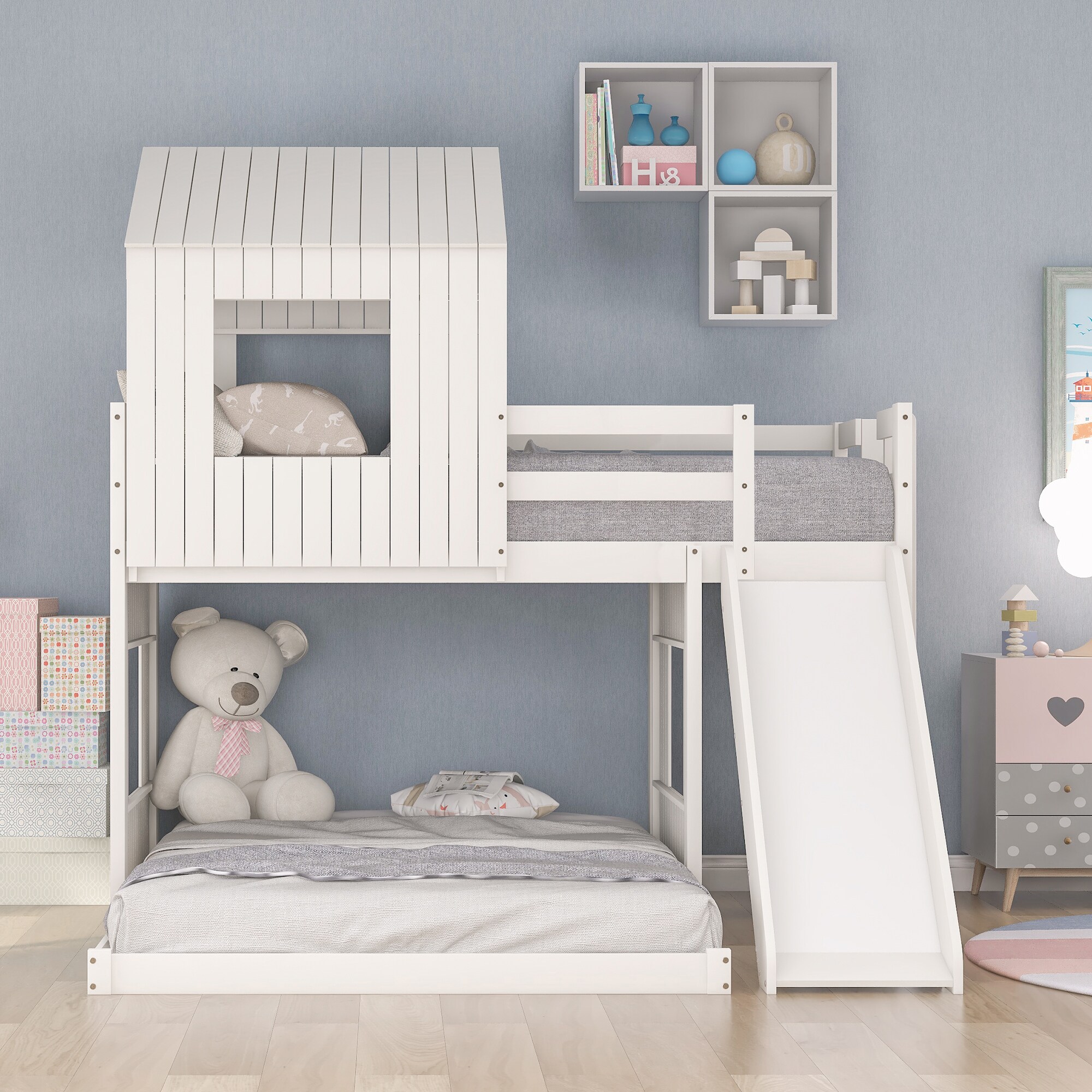 Qualler BTLE0028K Bunk-Beds - View #8