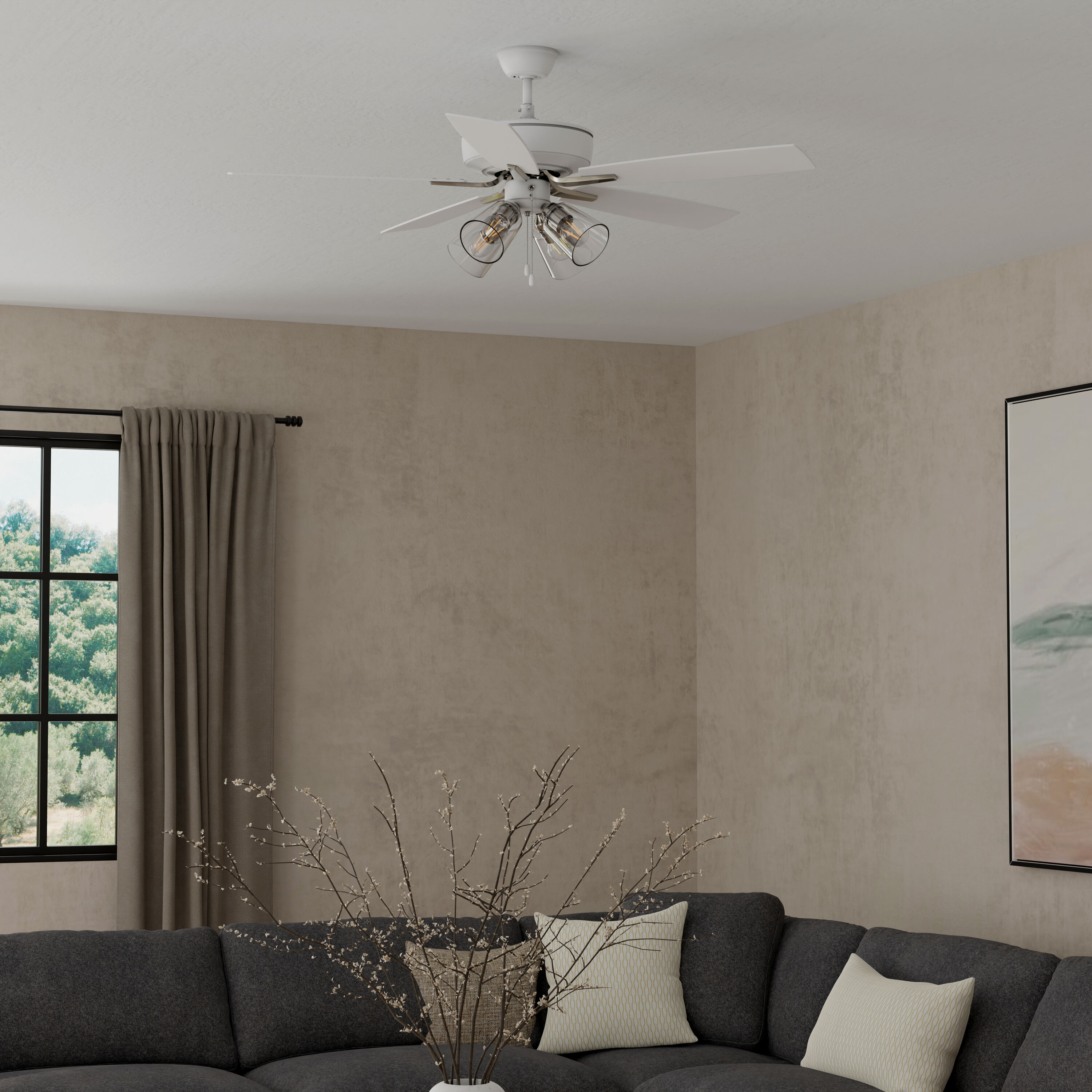 Craftmade P104WPLN5-52WWOK Ceiling-Fans - View #4