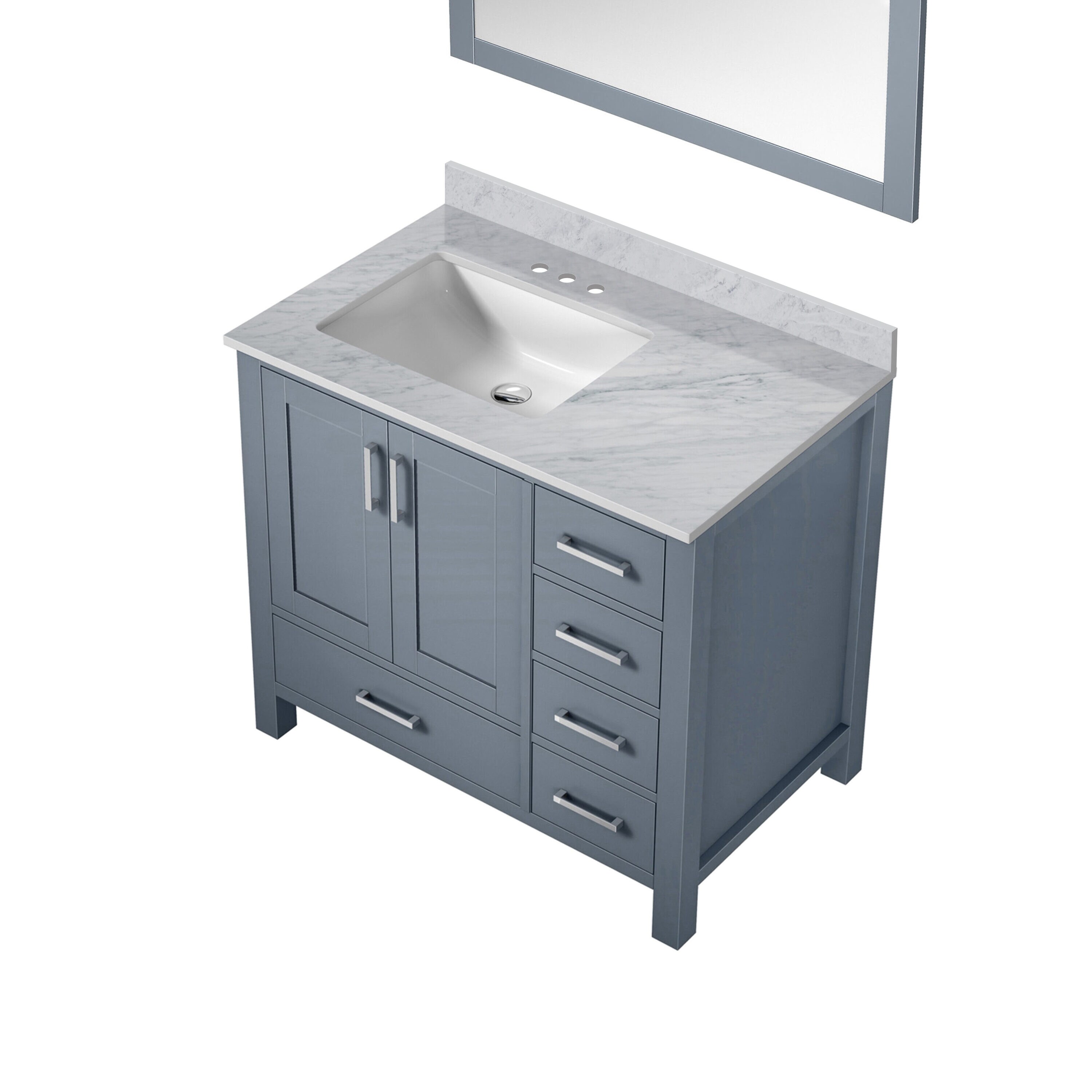 Lexora LJ342236SBDSM34L Bath-Vanity-Combo - View #4