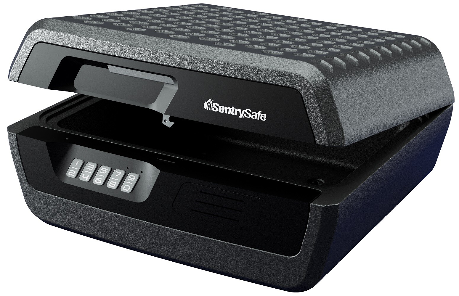 Small Black Digital Waterproof Fire-Resistant Safe