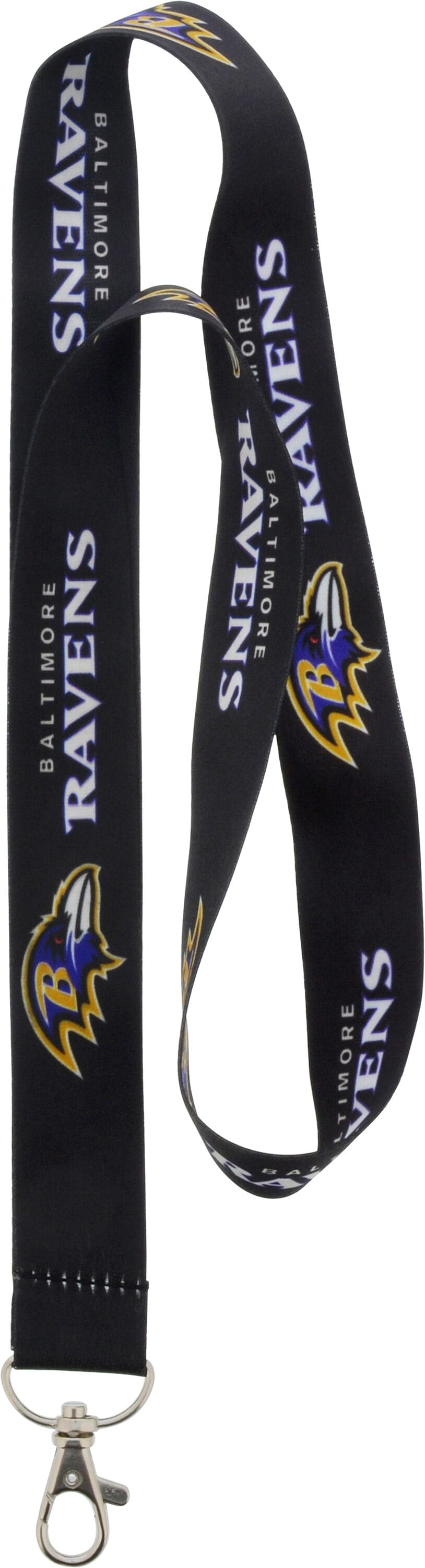 Hillman 712190 Baltimore Ravens Black, white and blue Lanyard