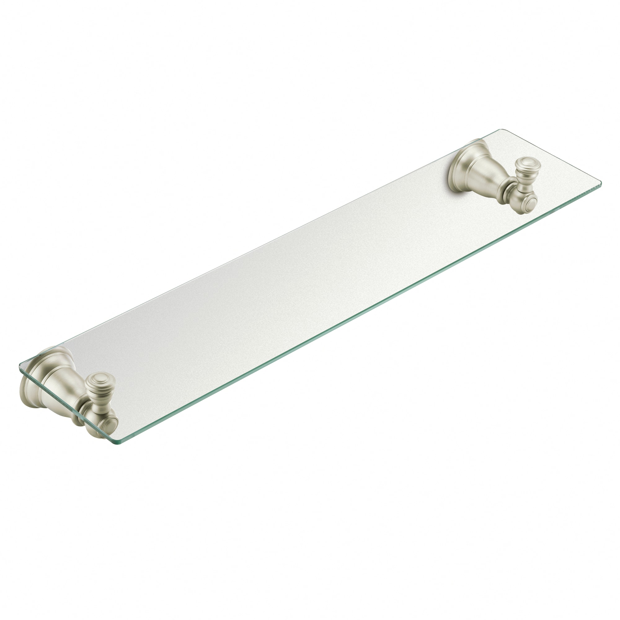 KRAUS Ventus Glass Bathroom Shelf with Rail in Brushed Gold KEA-17745BG -  The Home Depot