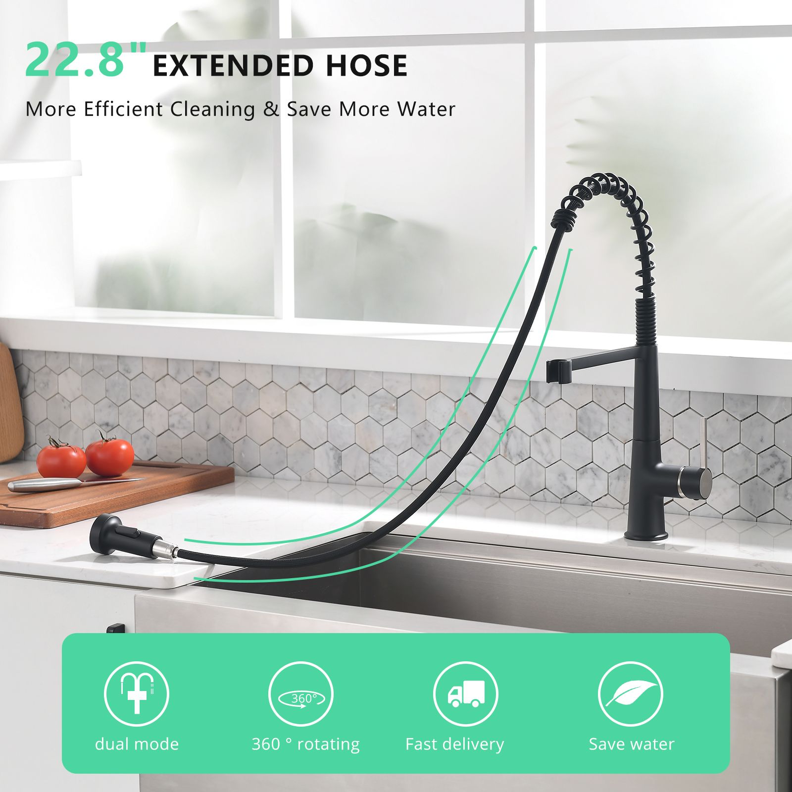 Tahanbath WXY-7RAKB2 Kitchen-Faucets - View #4