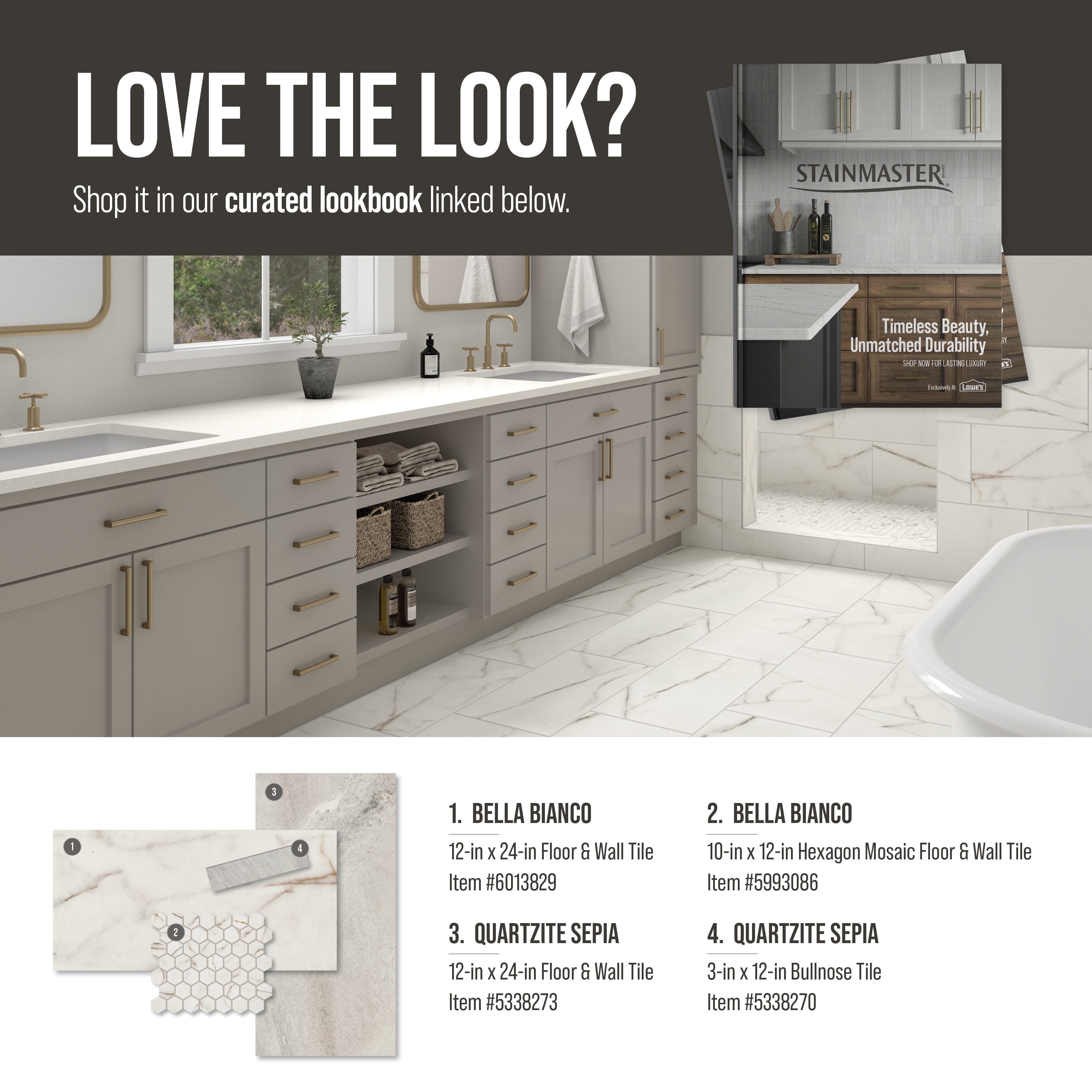 STAINMASTER SM501224XTMTLW Ceramic-Tile - View #6