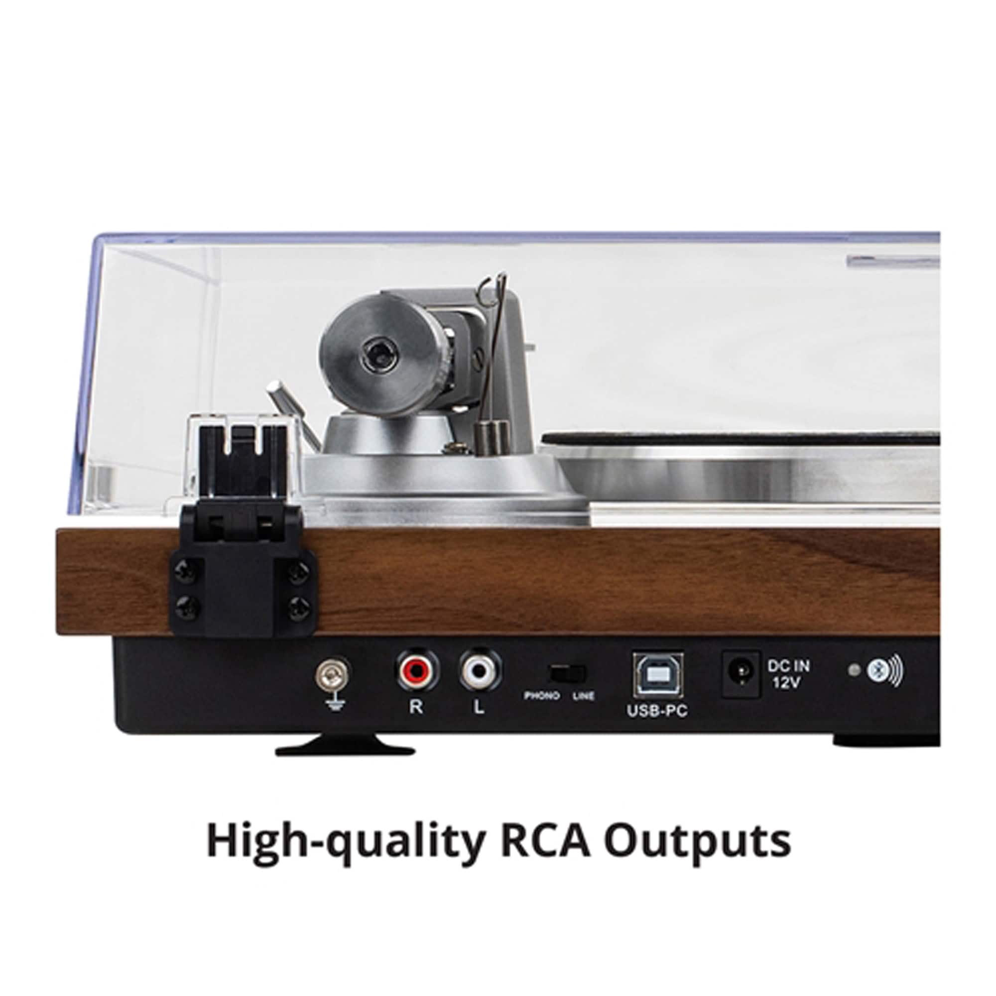Dayton Audio DYTTT1BTWWOOD Turntables-Accessories - View #4