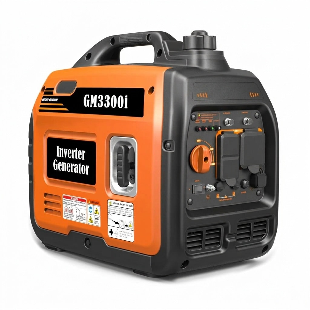 Misopily  Portable Inverter Generator 3300 Starting Watts 3000 Running Watts EPA Compliant Ultra Lightweight Quiet Eco Mode for Home Camping
