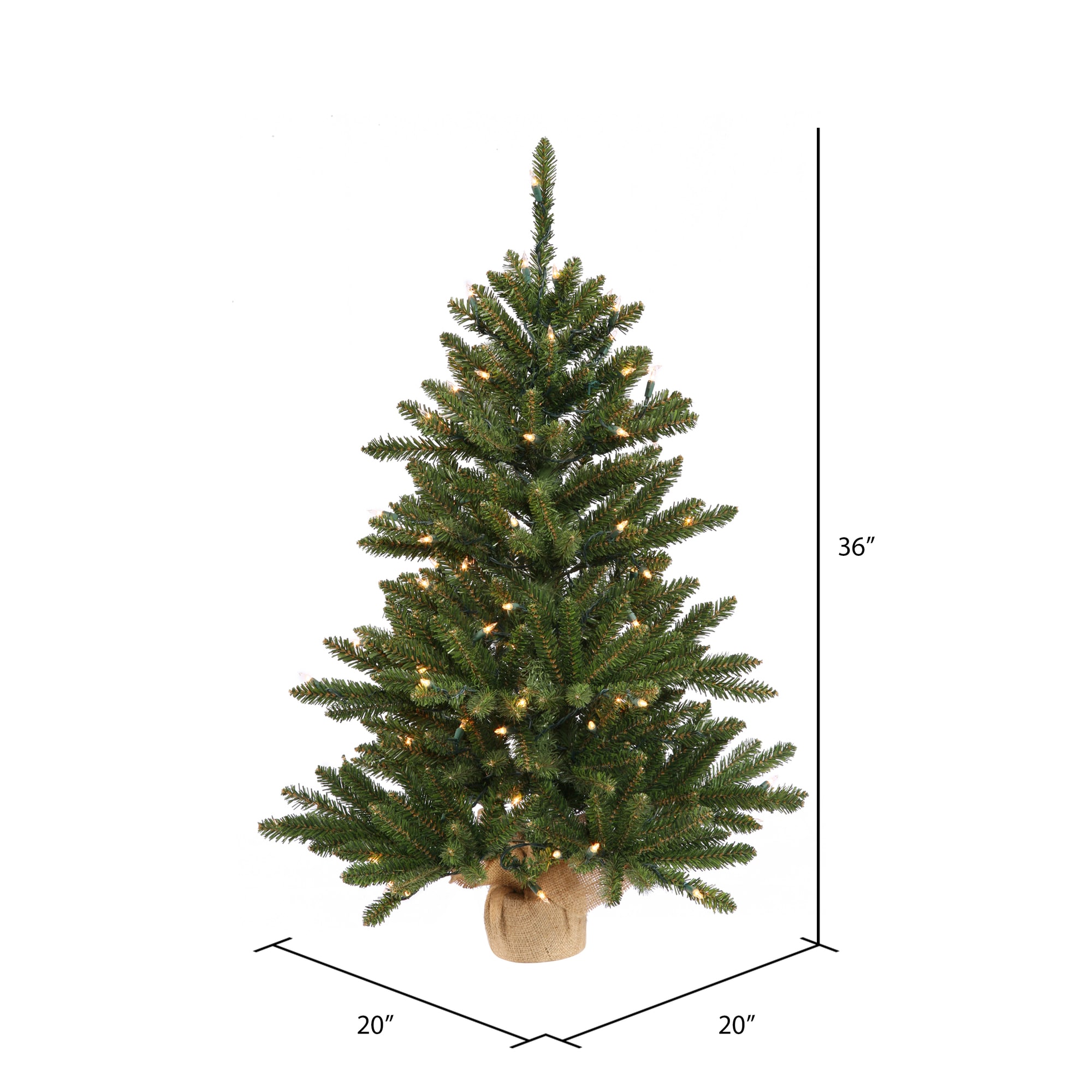 Vickerman B160437 Artificial-Christmas-Trees - View #3