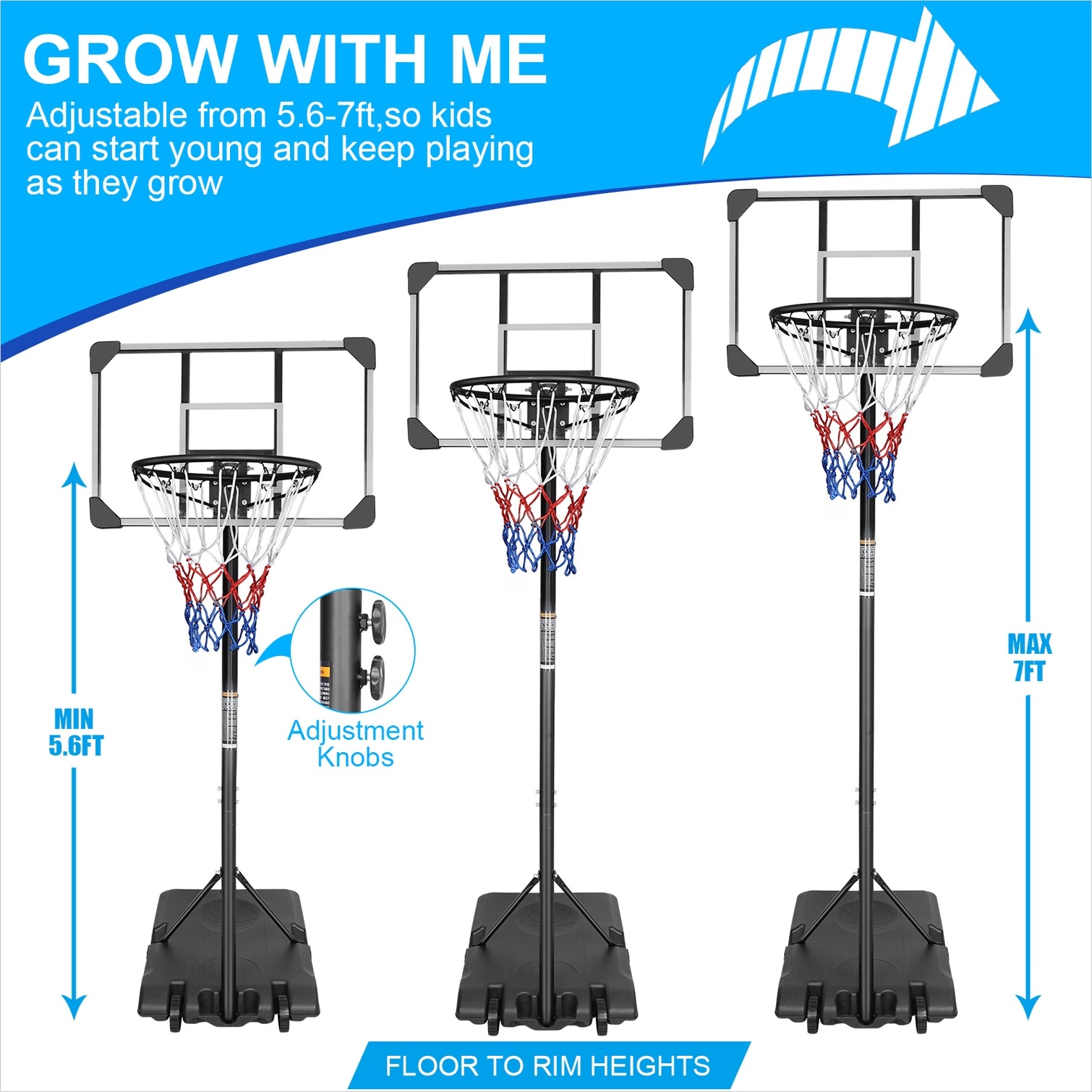 SunJet SD7LWV3XJF8F Basketball-System - View #3
