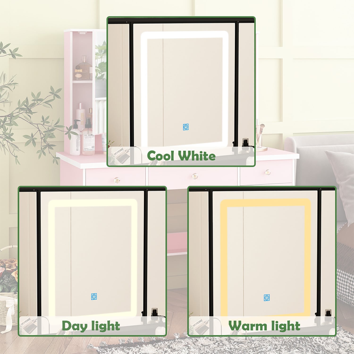 FUFU&GAGA KF210213-05 Bedroom-Vanities - View #6