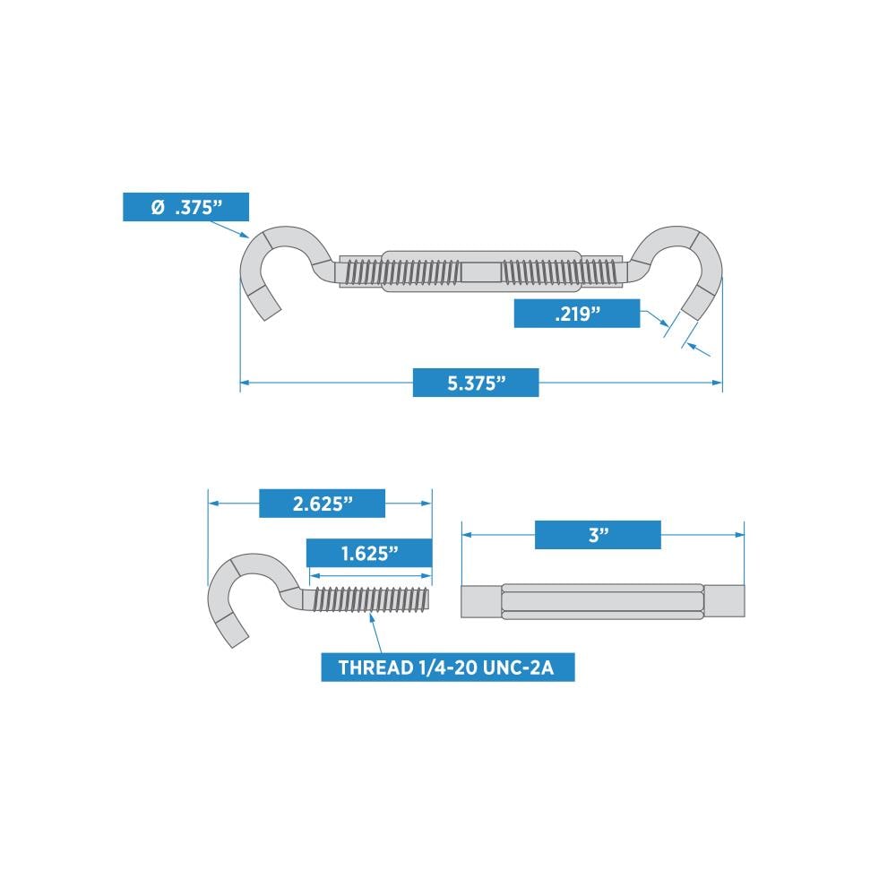 National Hardware N101-453 turnbuckles - View #4