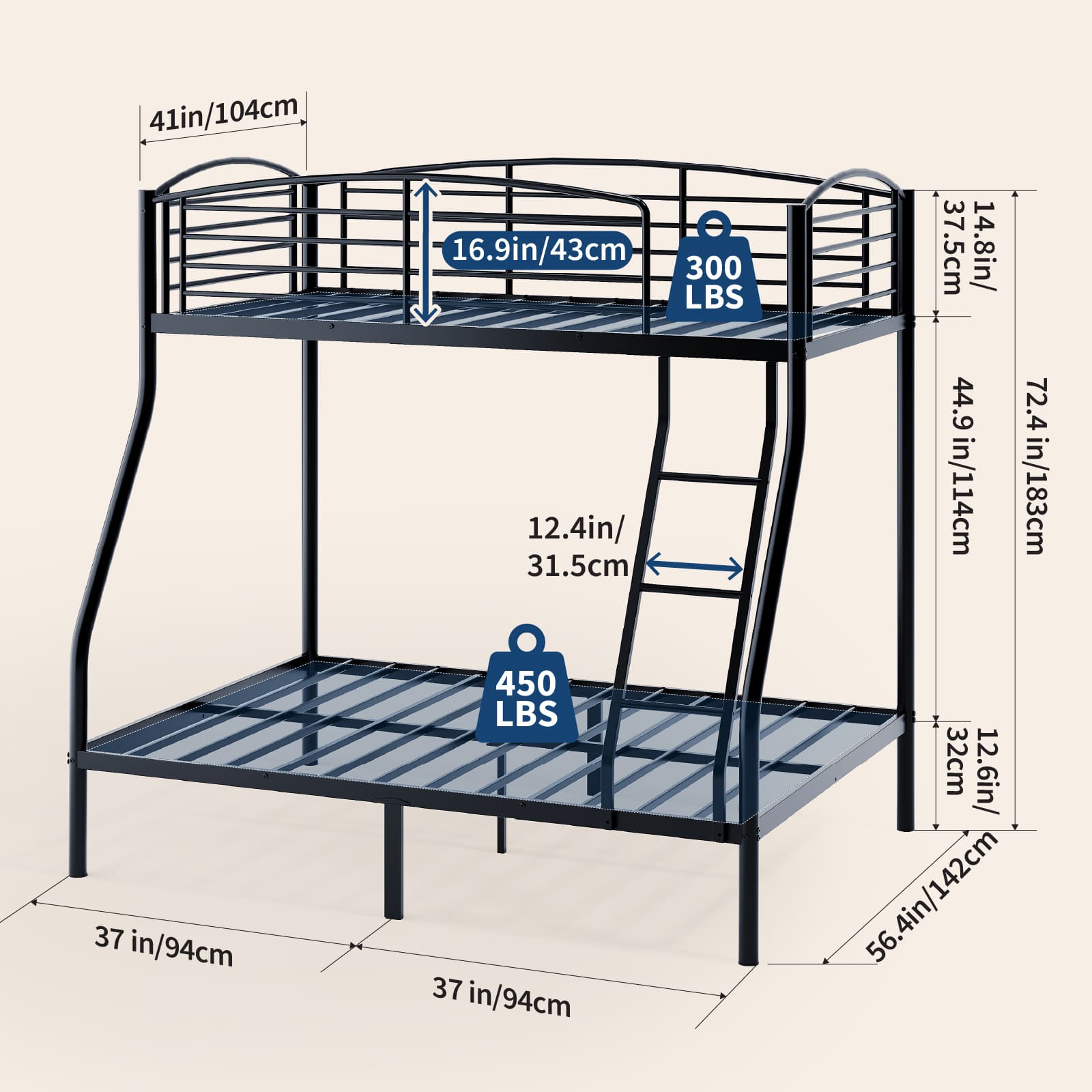 Garvee CK0-XICJF-4YF Bunk-Beds - View #6