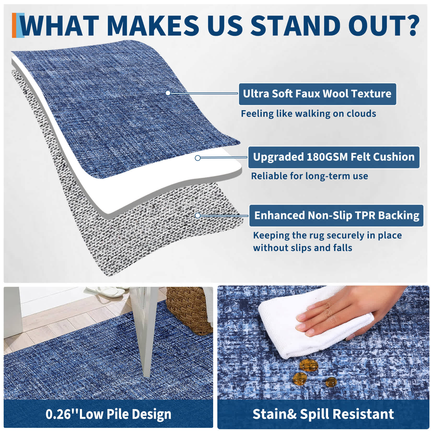 Qeetex SUNNY-PHK-33PDQCNE rugs - View #7