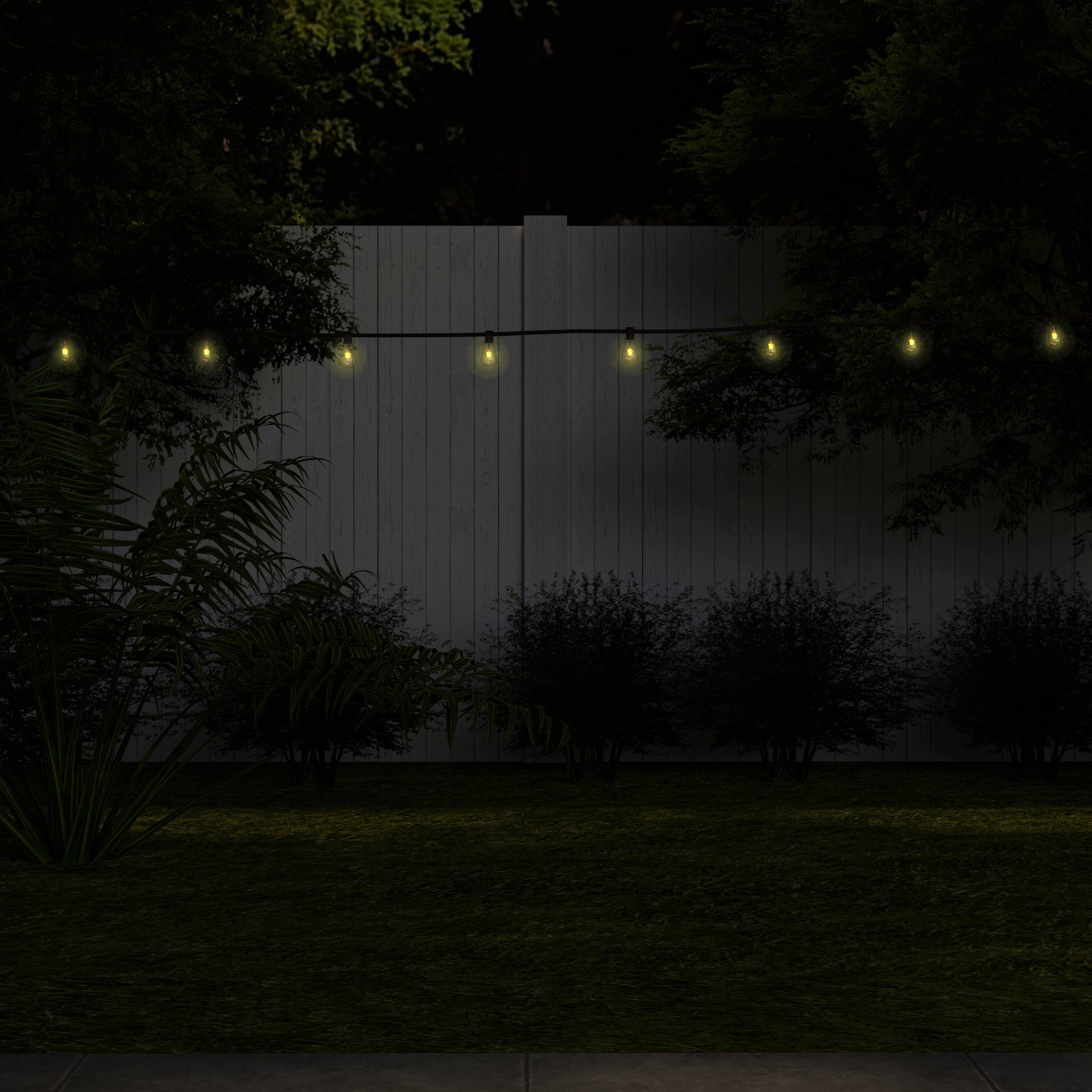 allen + roth SL30B Patio-String-Lights - View #7