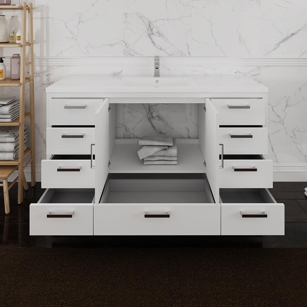Fresca FCB9460WH-S-I Bath-Vanity-Combo - View #4