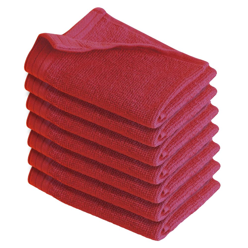 WestPoint Home 6-Piece Tan Cotton Wash Cloth (Everyday locker loop) at