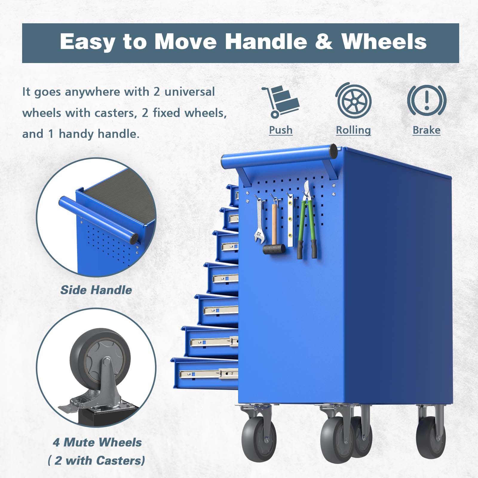 RaDEWAY TH111209-BU Tool-Cabinets - View #5