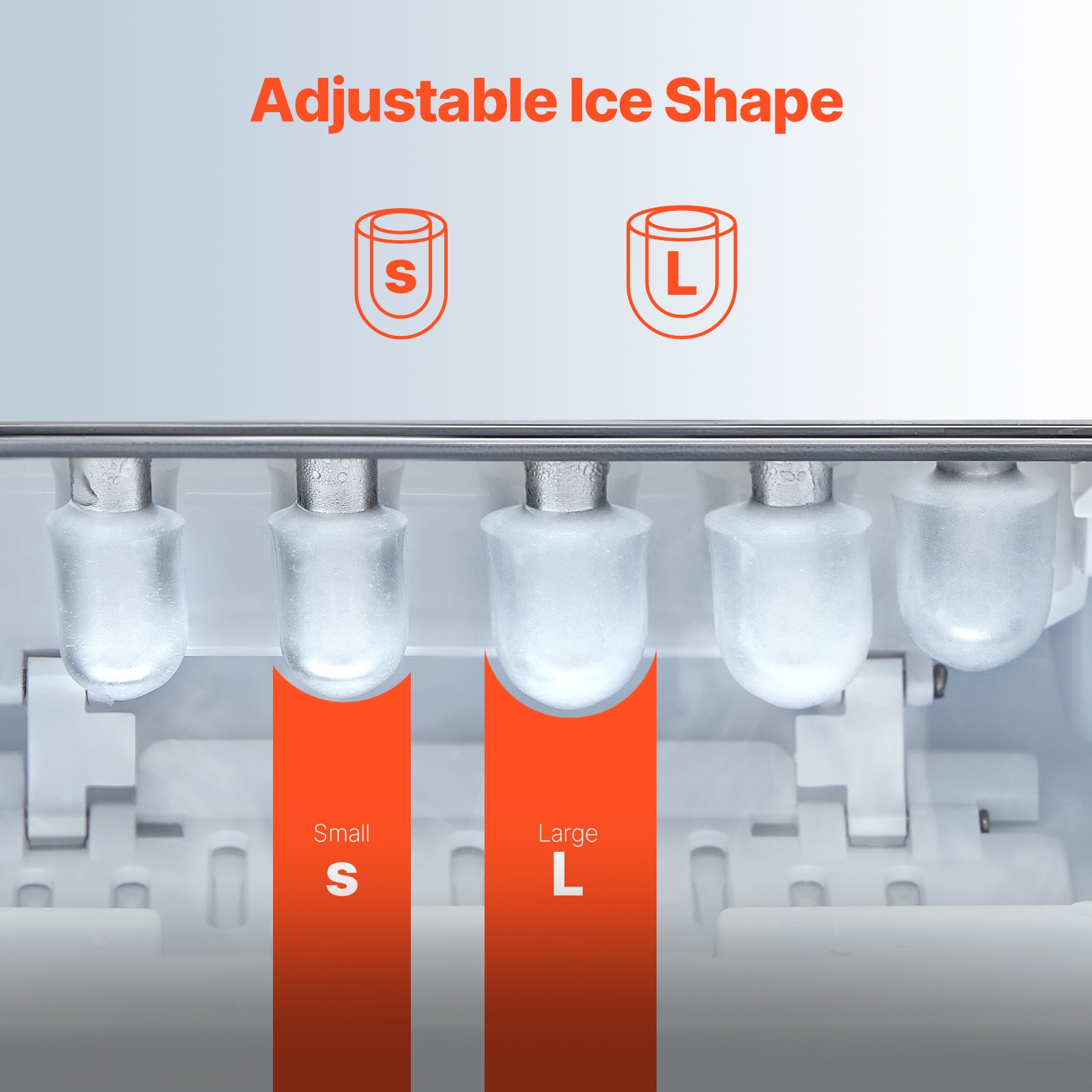 VEVOR ZDBTMSZB26LBSRXBCV1 Ice-Makers - View #4