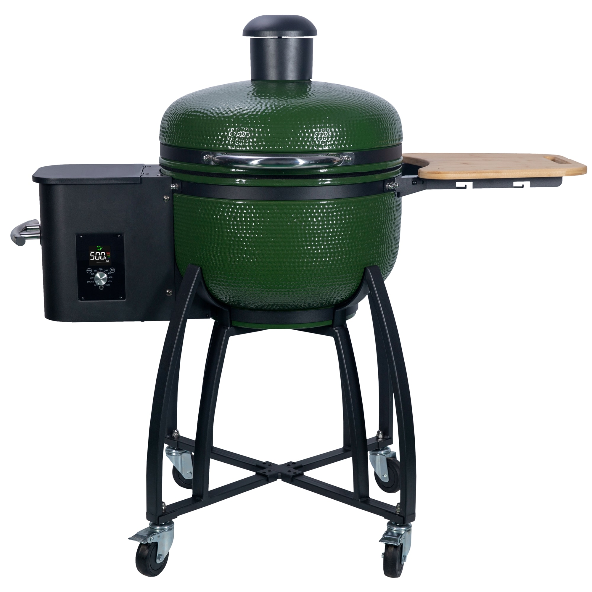 Maocao Hoom JL476DKG 24 inch Ceramic Pellet Grill Green Pellet Grill