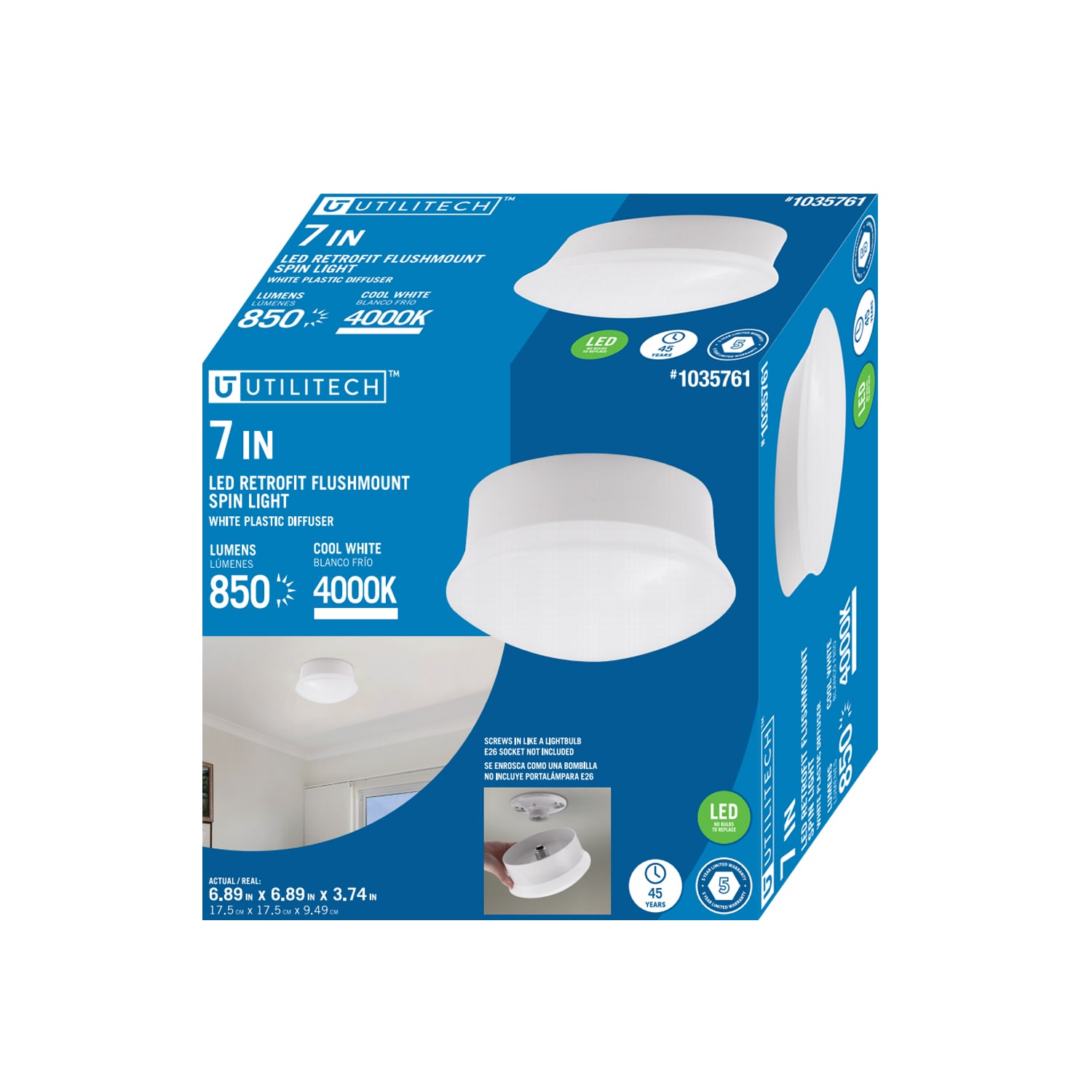 Utilitech MXL1043-LED12K9040 flushmounts - View #14