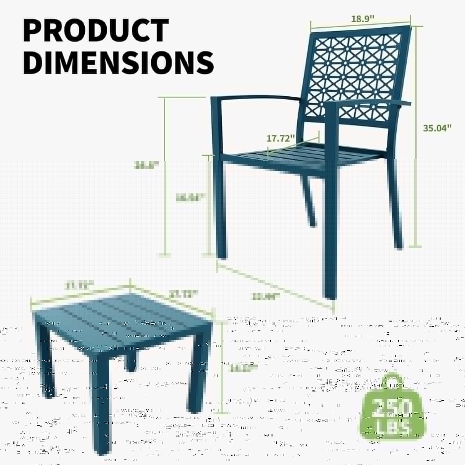 Qeetex DHZ-PPG-334XCRU3 Patio-Sofas-Daybeds - View #3