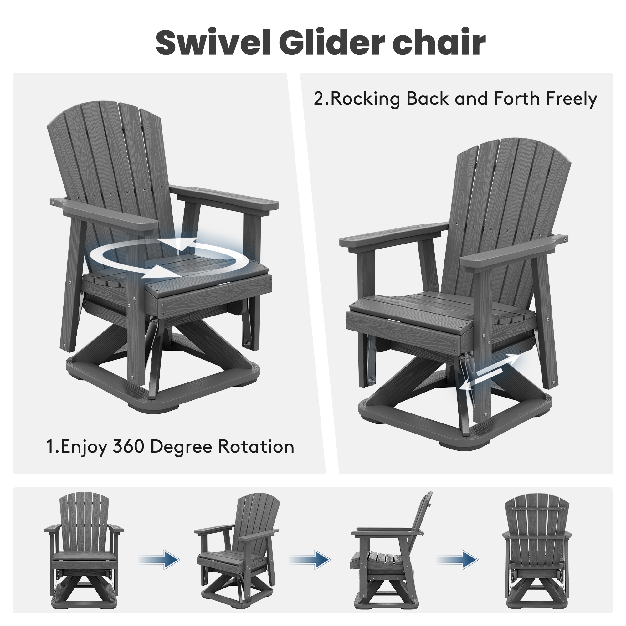 JEAREY PEZHSF02-BK Patio-Chairs - View #2