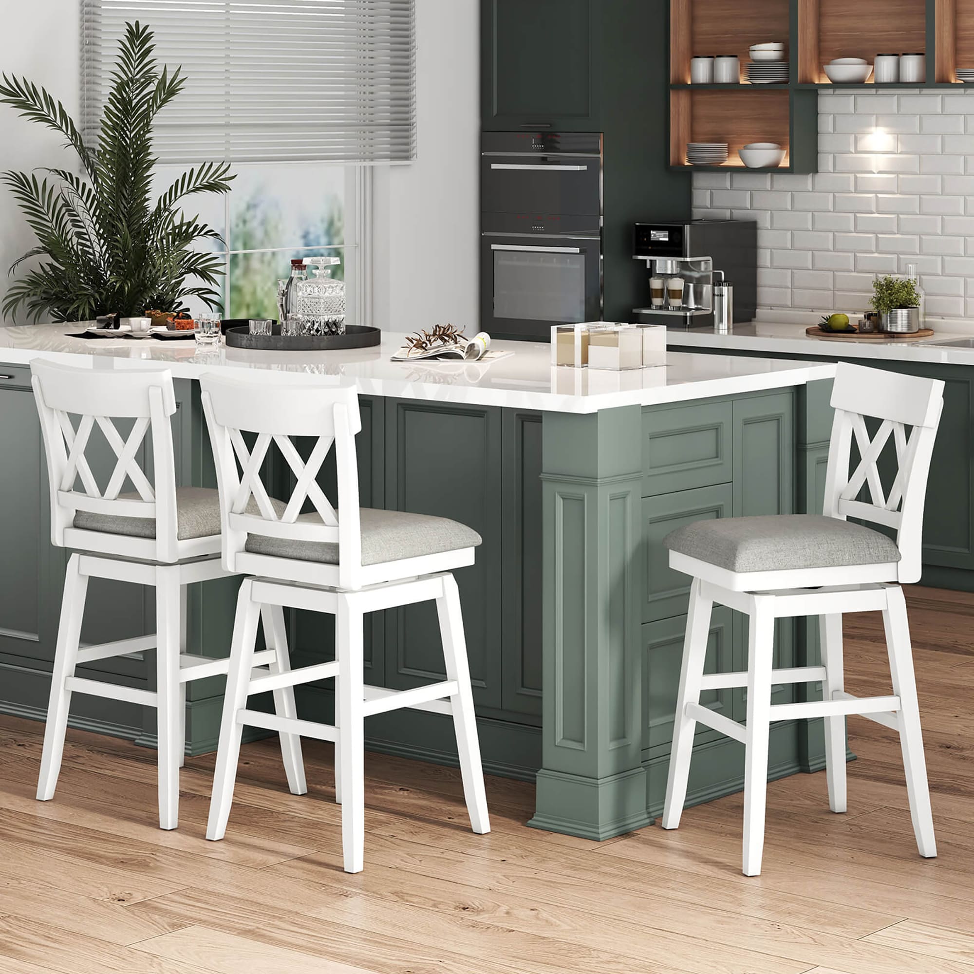Costway HCST05191 stools - View #6