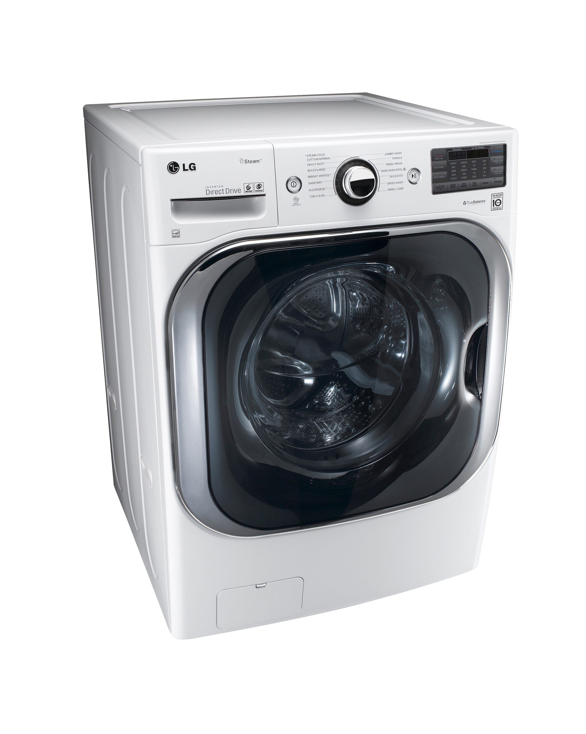 LG TWINWash Compatible 5.2-cu ft High Efficiency Stackable Steam Cycle ...