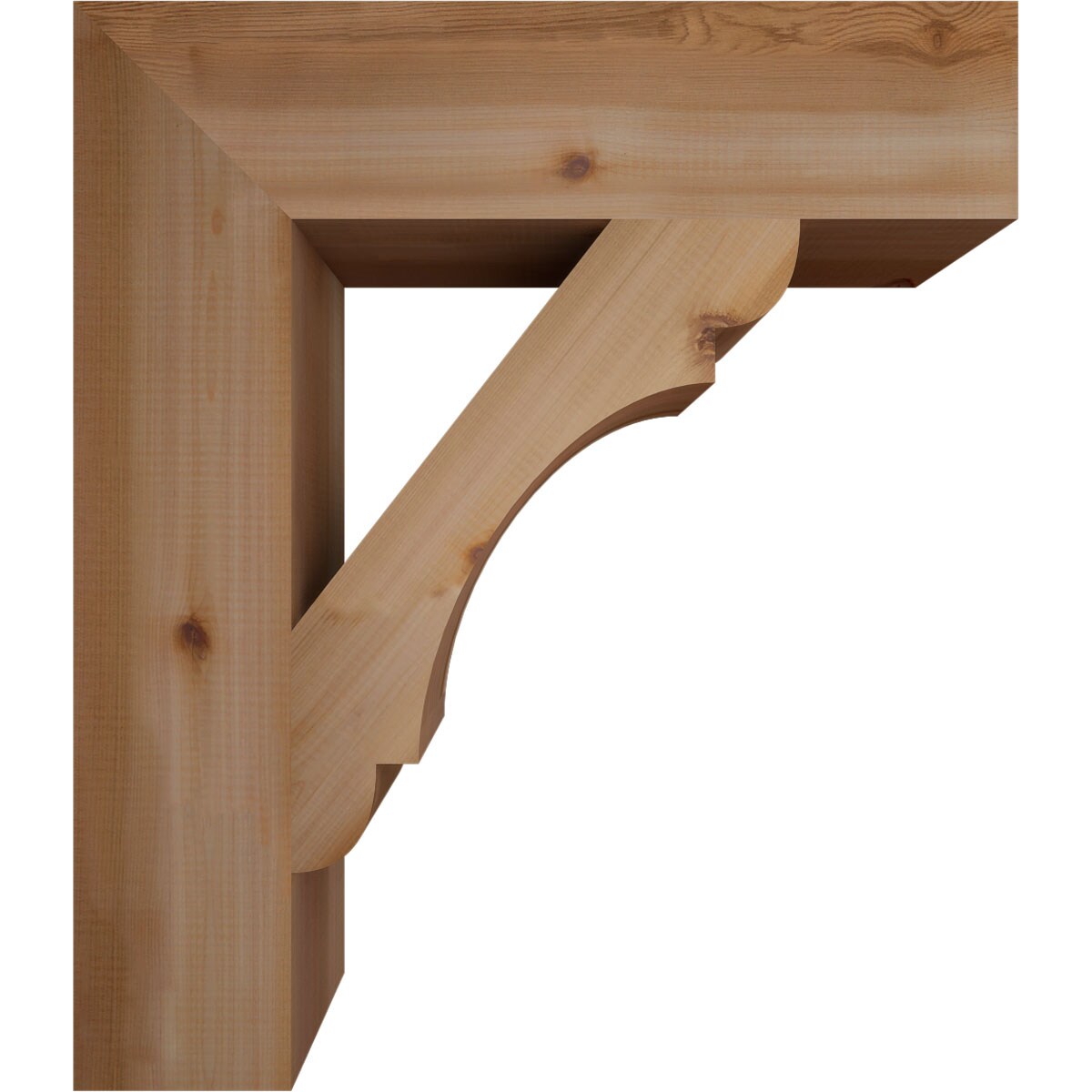 Ekena Millwork BKT06X26X30OLY05SWR Exterior-Brackets-Braces - View #3