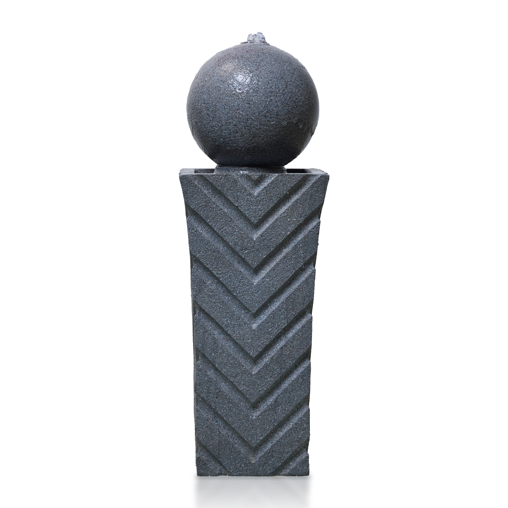 Vbal LSFF15 29.53-in H Resin Electric Powered Outdoor Fountain Statue Pump Included