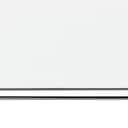 Matte White with Polished Chrome Trim