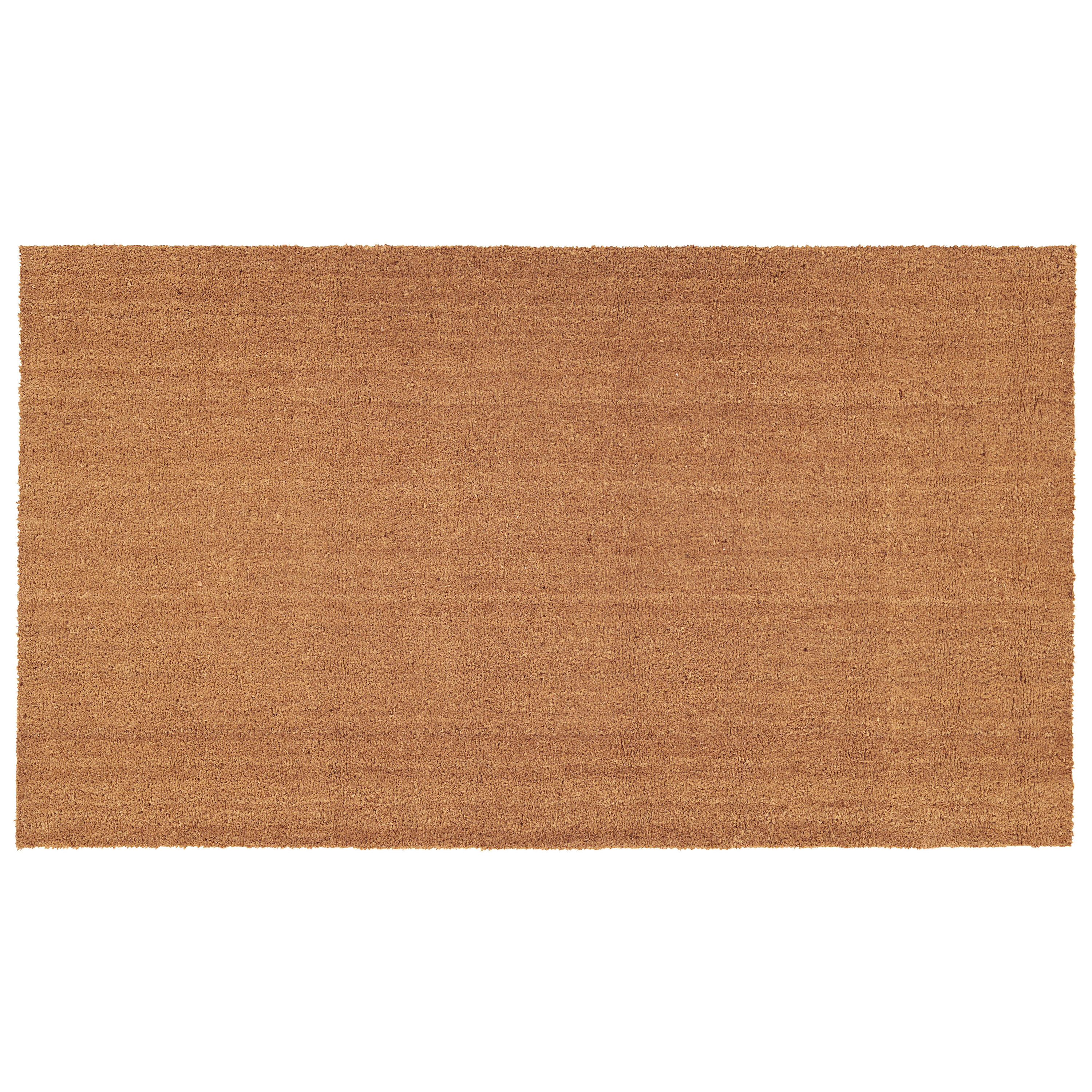 Natural Coir and Vinyl Backed Outdoor Entrance Rug