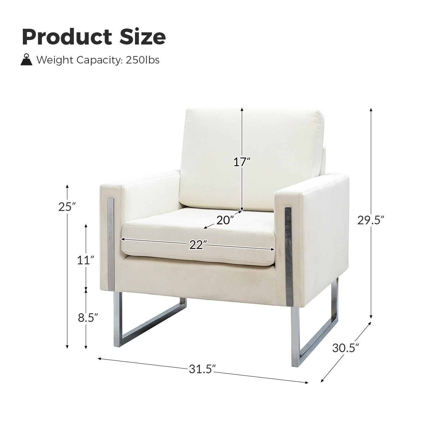 14 Karat Home CHHQ0419-IVORY chairs - View #8