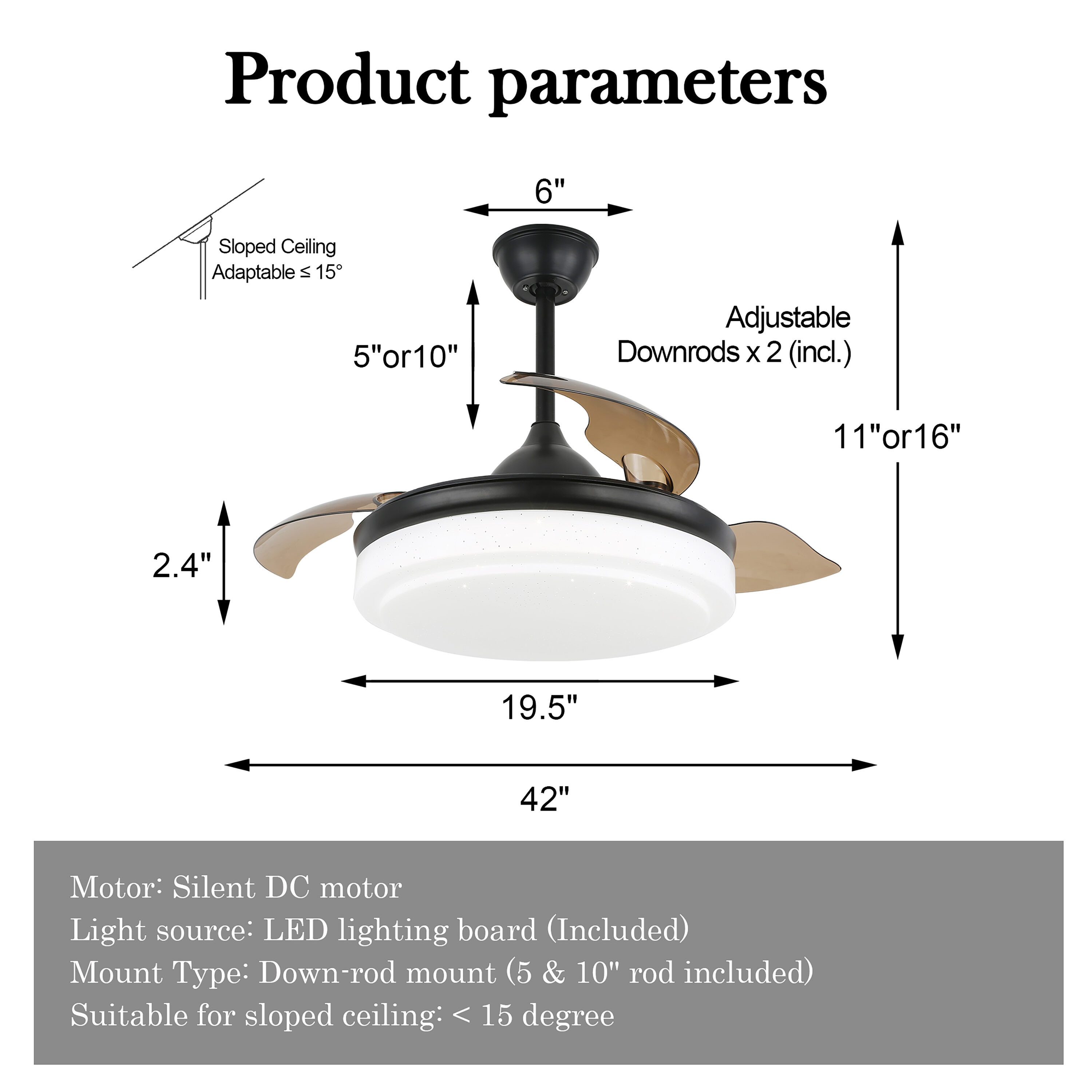 Cusp Barn DC4262-B Ceiling-Fans - View #7
