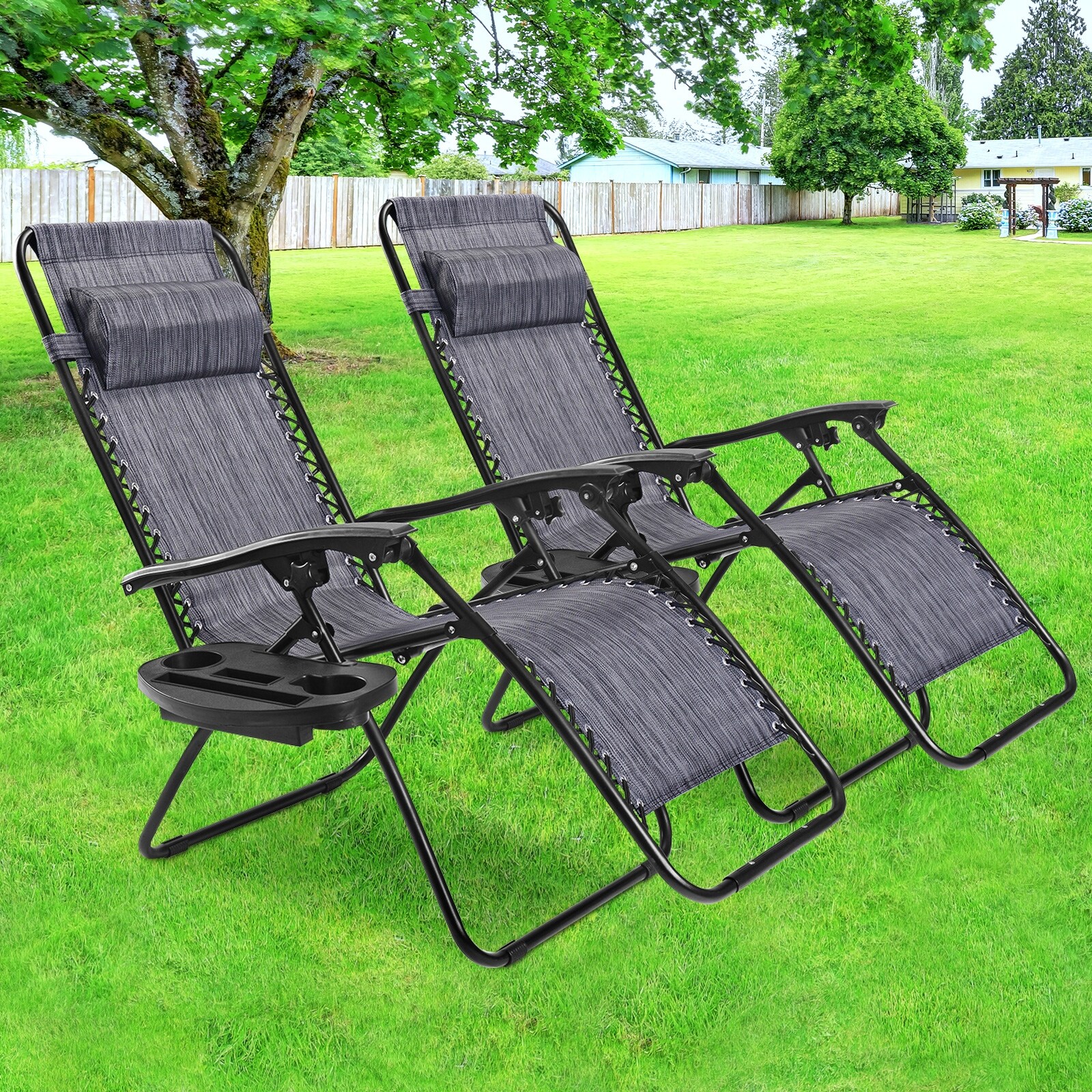 LIVIZA TDJ10642GR-2 Beach-Camping-Chairs - View #7