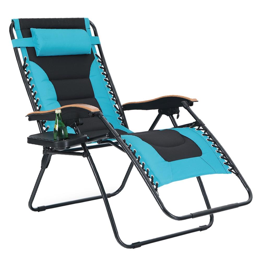 PHI VILLA E02GF0101-010-04 Black Steel Frame Swivel Conversation Chair with Multiple Colors/Finishes Solid Seat
