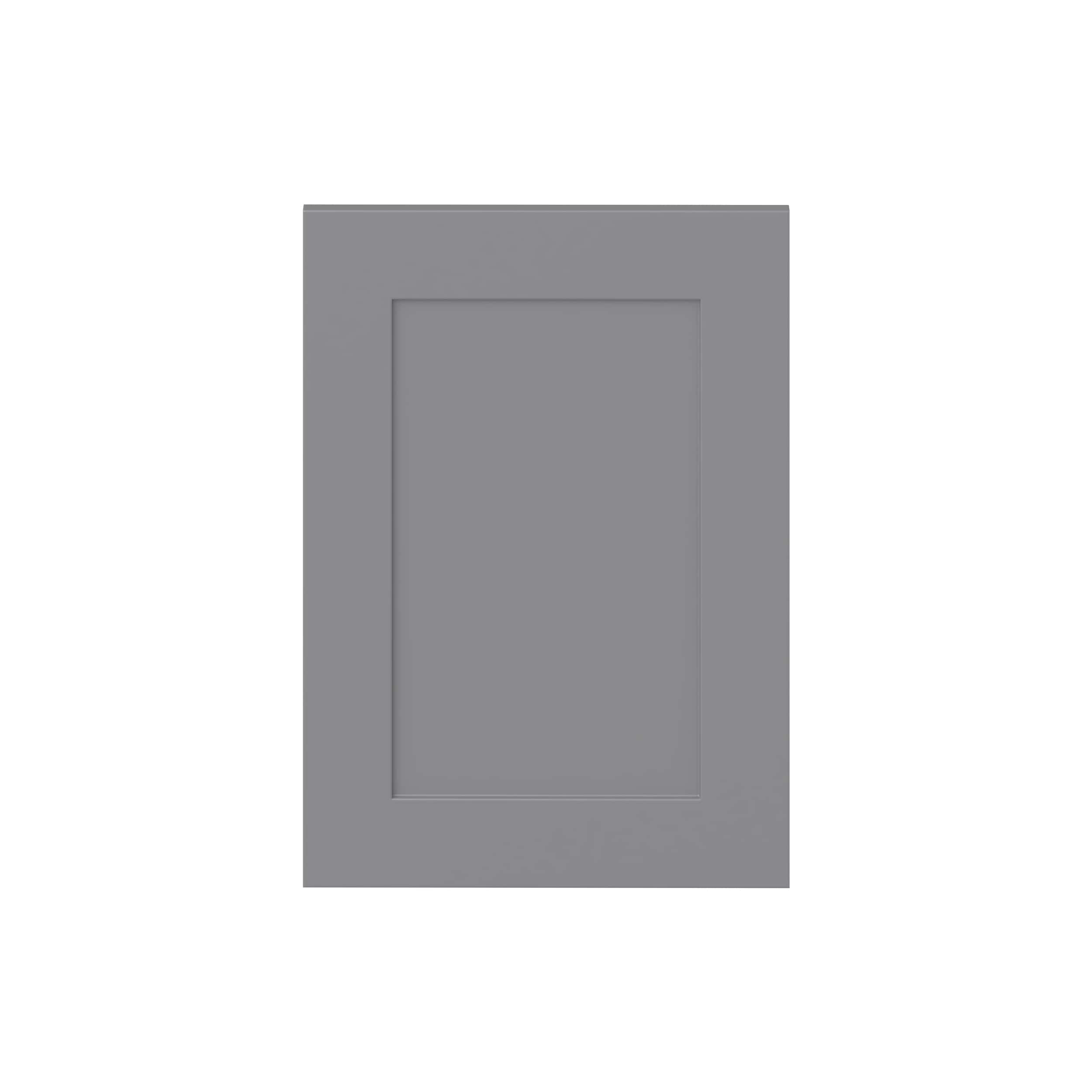 Hugo&Borg DSDR1825-BM Beaumont 18-in W x 25-in H Slate Gray Shaker Base and wall and pantry cabinet doors (Fits 18-in x 30-in wall box )
