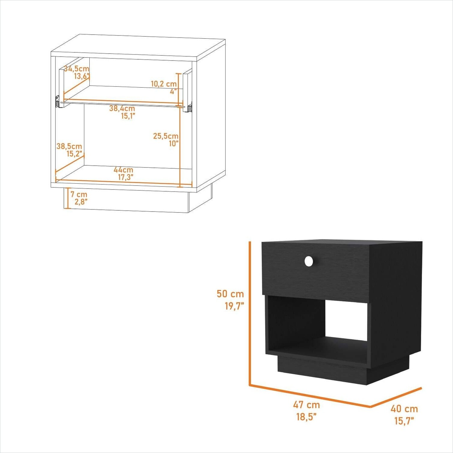 SunJet WVBS7UB7W2UH nightstands - View #7