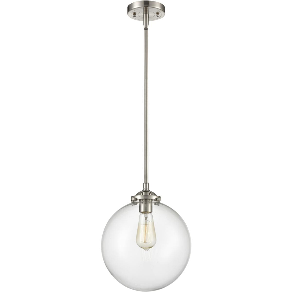 Innovations Lighting 1749050 284-1S-SN-G202-10-LED Nouveau Beacon Mini Pendant