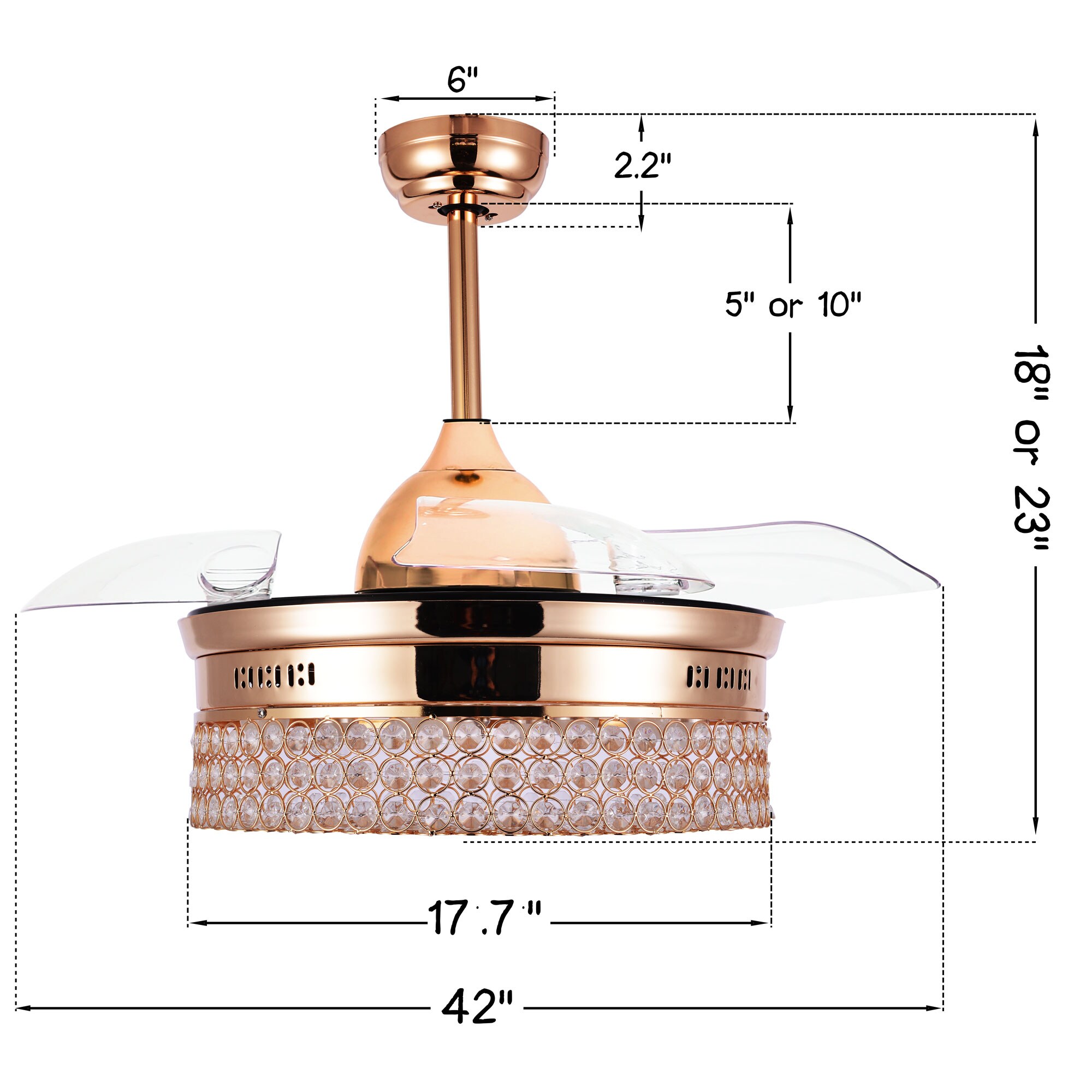 Bella Depot BD4202-G Ceiling-Fans - View #10