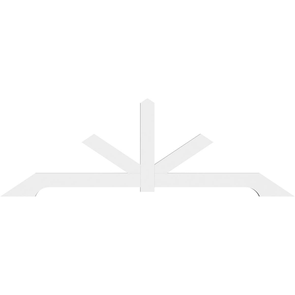 Ekena Millwork GBP084X28X0204VAN00 Exterior-Brackets-Braces - View #2