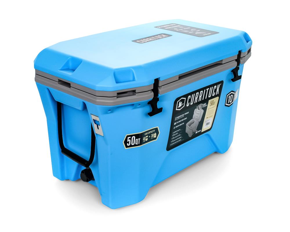 CAMCO Currituck Olive/Orange 30-Quart Insulated Chest Cooler in the  Portable Coolers department at